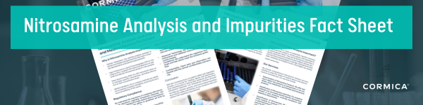 Cormica Nitrosamine Analysis and Impurities Testing Services