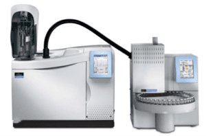 Clarus 580C GC with Liquid Autosampler (Left) and Turbomatrix HS40 (Right)