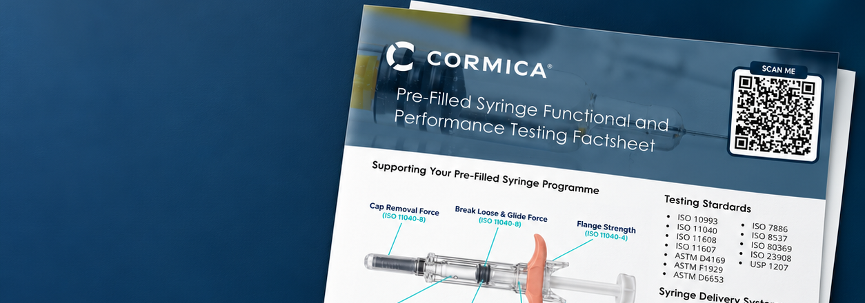 Pre-Filled Syringe Functional and Performance Testing Factsheet