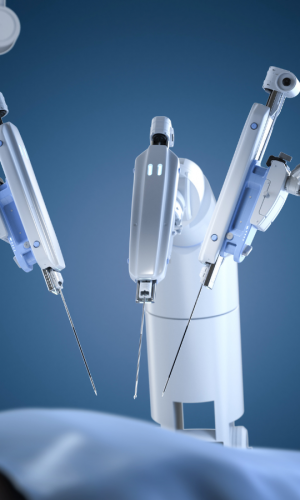 Robotic surgical system for minimally invasive procedures